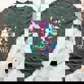 Flossing Unicorn 6 Year Old 6Th Birthday Girl Unicorn Party Bella Canvas T-shirt