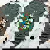 Mother Earth Hugging Planet Cool Earth Day Save Our Planet Bella Canvas T-shirt