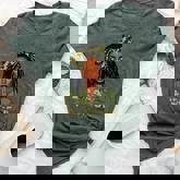 Prayer Warrior Locs Christian Black Woman Camo Bandana Bella Canvas T-shirt