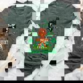St Patrick's Day Not Lucky Simply Blessed Afro Black Women Bella Canvas T-shirt