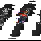 100 Days Of School Monster Truck Boy Kid 100Th Day Of School T-Shirt