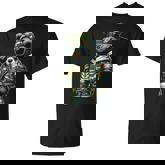 Camo Teddy Bear Hip-Hop Streetwear-Urban Camouflage Bear T-Shirt