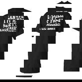 I Can't Have Soft Friends Because I Talk A Lil On Back T-Shirt
