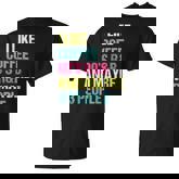 I Like Coffee 90'S R&B And Maybe 3 People Vintage Retro Rnb T-Shirt