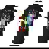 Equal Rights Book Flower Anti Trump Feminist Rights T-Shirt