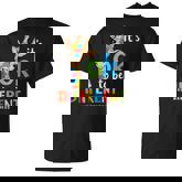 Its Ok To Be Different Autism Awareness Giraffe Autistic T-Shirt