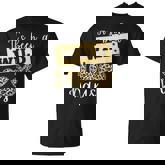 It's Been A Wild 100 Days Happy 100Th Day Of School Leopard T-Shirt