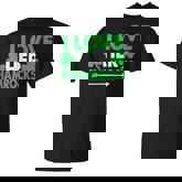 I Love Her Shamrocks St Patricks Day Couples Outfits T-Shirt