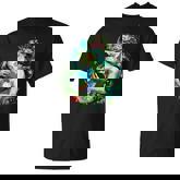 Mother Earth Hugging Planet Cool Earth Day Save Our Planet T-Shirt