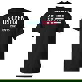 New Us Citizen Est 2025 American Immigrant New Citizenship T-Shirt