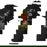 Prayer Warrior Locs Christian Black Woman Camo Bandana T-Shirt