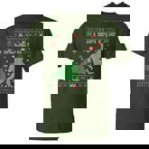 I Believe Bigfoot Sasquatch Ugly Christmas Sweater Mens T-Shirt