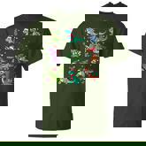 Dinosaur T-Rex Tree Christmas Sweater Xmas Pet Dino Trex T-Shirt