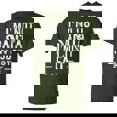 Christmas Big Fat Dad I'm Not Santa I'm Just Fat T-Shirt