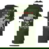 Promoted To Dad Again Ugly Sweater Christmas T-Shirt