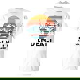 Denali National Park Alaska Wildlife Adventure Retro Denali T-Shirt