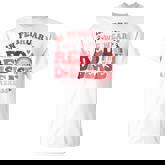 In February We Wear Red Chd Awareness Heart Health Groovy T-Shirt
