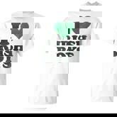 St Patrick Day I Love Irish Boys I Heart Irish Boys T-Shirt