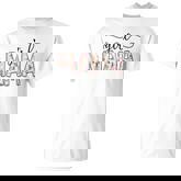 Girl Mama Floral Girl Mom Vintage Blessed Mama Vibes T-Shirt