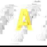 Letter A Chipmunk Group Matching Halloween Costume T-Shirt