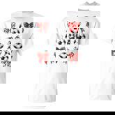 Soccer Coquette Bow Soccer Mama Soccer Mom T-Shirt