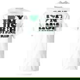 St Patrick Day I Love Irish Boys I Heart My Irish Boyfriend T-Shirt