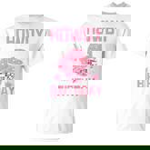 Western Howdy Its My Birthday Disco Cowgirl T-Shirt