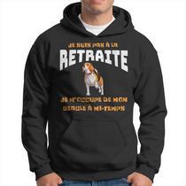 Sweat à Capuche 'Personal Stalker' Beagle - Pour Amateur De Chiens, Design Humoristique | Coupe Classique, 241 G