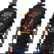 Tokyo Japan Night With Lights Graphic Men's Back Print T