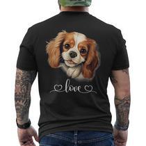 Sweatshirt Cavalier King Charles Spaniel Avec Motif Cœurs - Pour Maîtres Et Maîtresses - Cadeau Pour Amoureux Des Chiens