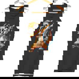 Meerkat Dabbing Meerkat Dancing Tank Top - Seseable