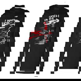 Team Bräutigam Poltern Stag Party He Marries Jga Langarmshirts - Seseable