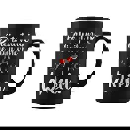 Women's With-Neck Die Tut Nix Die Will Nur Wein Tassen - Seseable