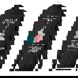 Die Tut Nix Die Will Nur Knitting S Sweatshirt - Seseable