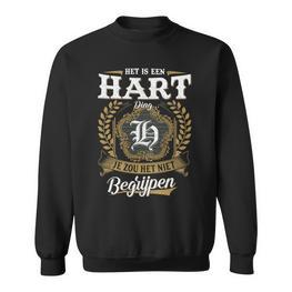 Het Is Een Hart Ding Je Zou Het Niet Begrijpen Hart Naam Sweatshirt - Seseable
