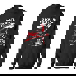 Team Bräutigam Poltern Stag Party He Marries Jga Sweatshirt - Seseable