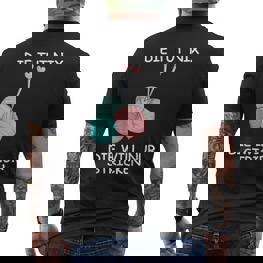 Die Tut Nix Die Will Nur Knitting S T-Shirt mit Rückendruck - Seseable