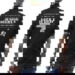 Ich Werde Nicht Älter Ich Level Up Gaming Slogan T-Shirt mit Rückendruck - Seseable