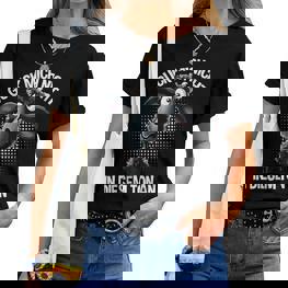 Women's With-Neck Guck Mich Nicht In Diesem Ton An Schaf Saying T-shirt Frauen - Seseable