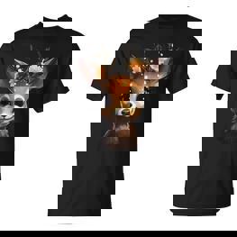 Deer Deer Women's Costume Dirndl Costume With-Neck T-Shirt - Seseable