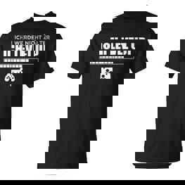 Ich Werde Nicht Älter Ich Level Up Gaming Slogan T-Shirt - Seseable