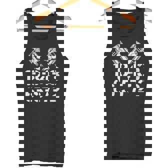 1-8-4-3-6-5-7-2 Firing Order V8 Big Block Car Guy Garage Tank Top - Monsterry