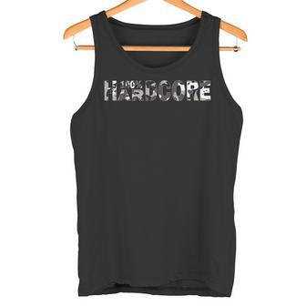 100 Hardcore Camouflage For Festivals Tank Top - Geschenkecke