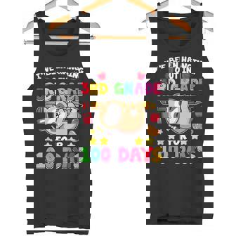100th Day Of School Sloth Shirt 3rd Grade 100 Days School Tank Top - Monsterry