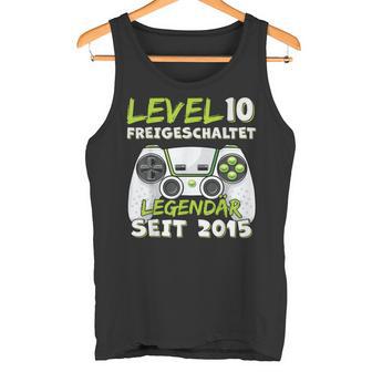 10Th Birthday Boy Decoration 2015 10Th Birthday Tank Top - Geschenkecke