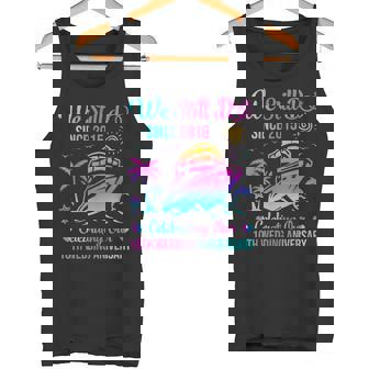We Still Do 10th Wedding Anniversary 10 Years Married Cruise Tank Top - Monsterry