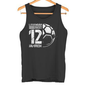 12 Geburtstag Retro Handball Spieler 12 Jahre Junge Kinder Tank Top - Geschenkecke