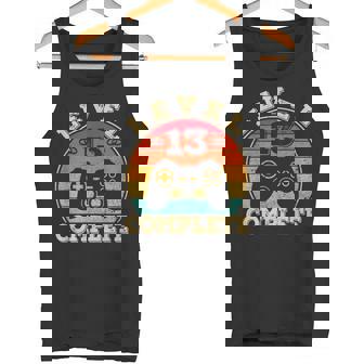 13 Años De Casados 13 Aniversario De Boda Hombre Matrimonio Camiseta sin mangas - Regaloses