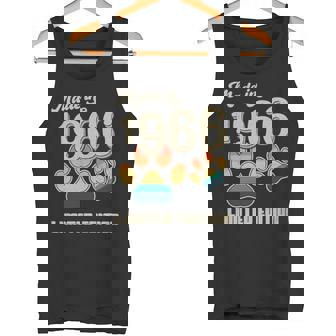 1966 Dog Paw Print Vintage Tank Top | Mazezy