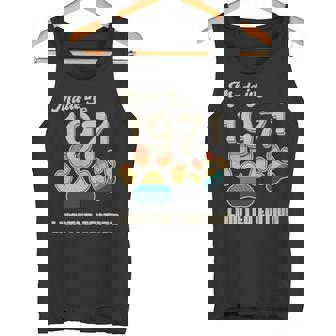 1971 Dog Paw Print Vintage Tank Top | Mazezy